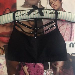 Material Girl Caged Sports Bra